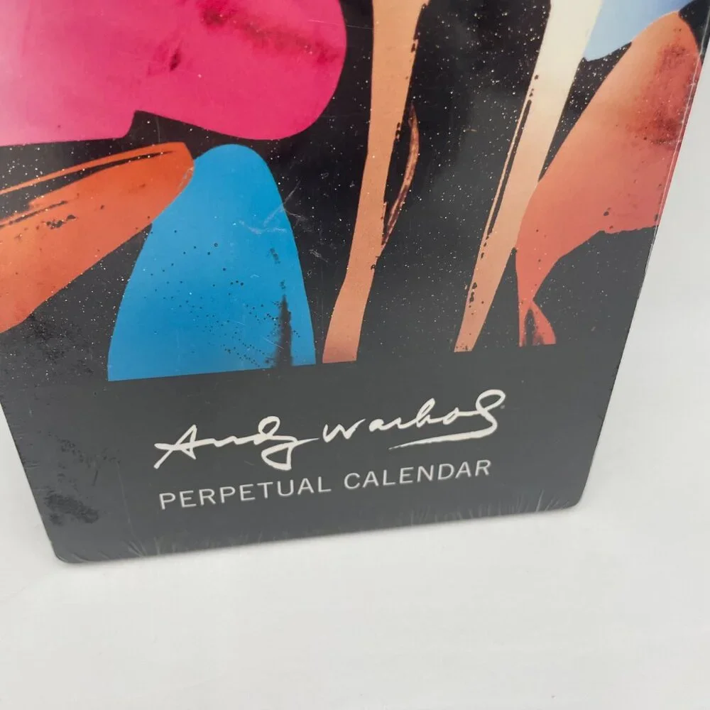 Andy Warhol Perpetual Calendar Galison‎ NEW Modern Art Open Year